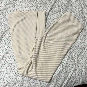 aerie velour flare pants sweatpants size medium